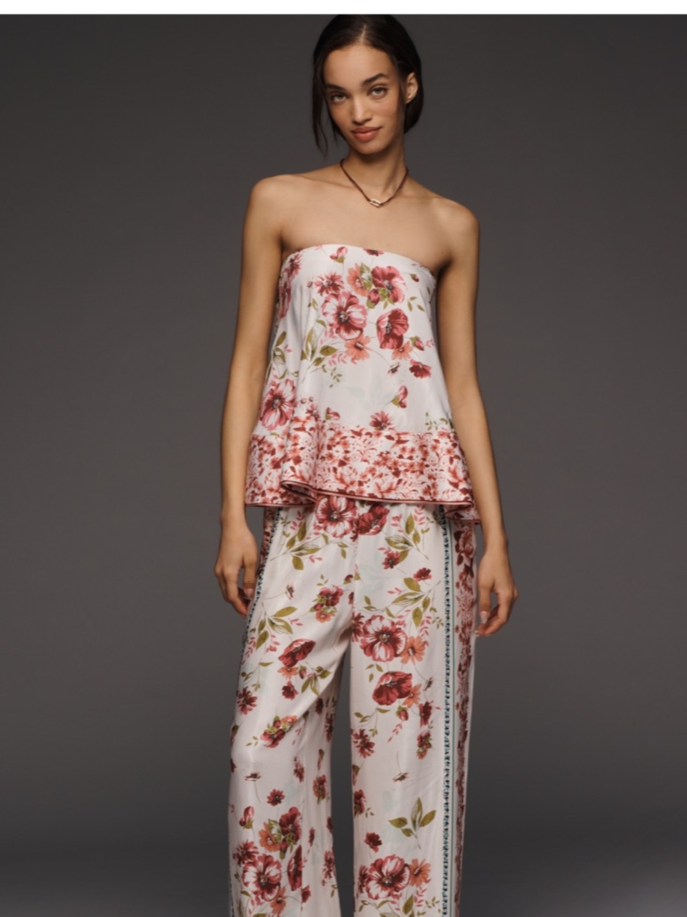 Anthropologie Jessica Strapless Swing Top by Maeve - Picture 4 of 11